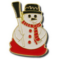 Snowman 3 Lapel Pin